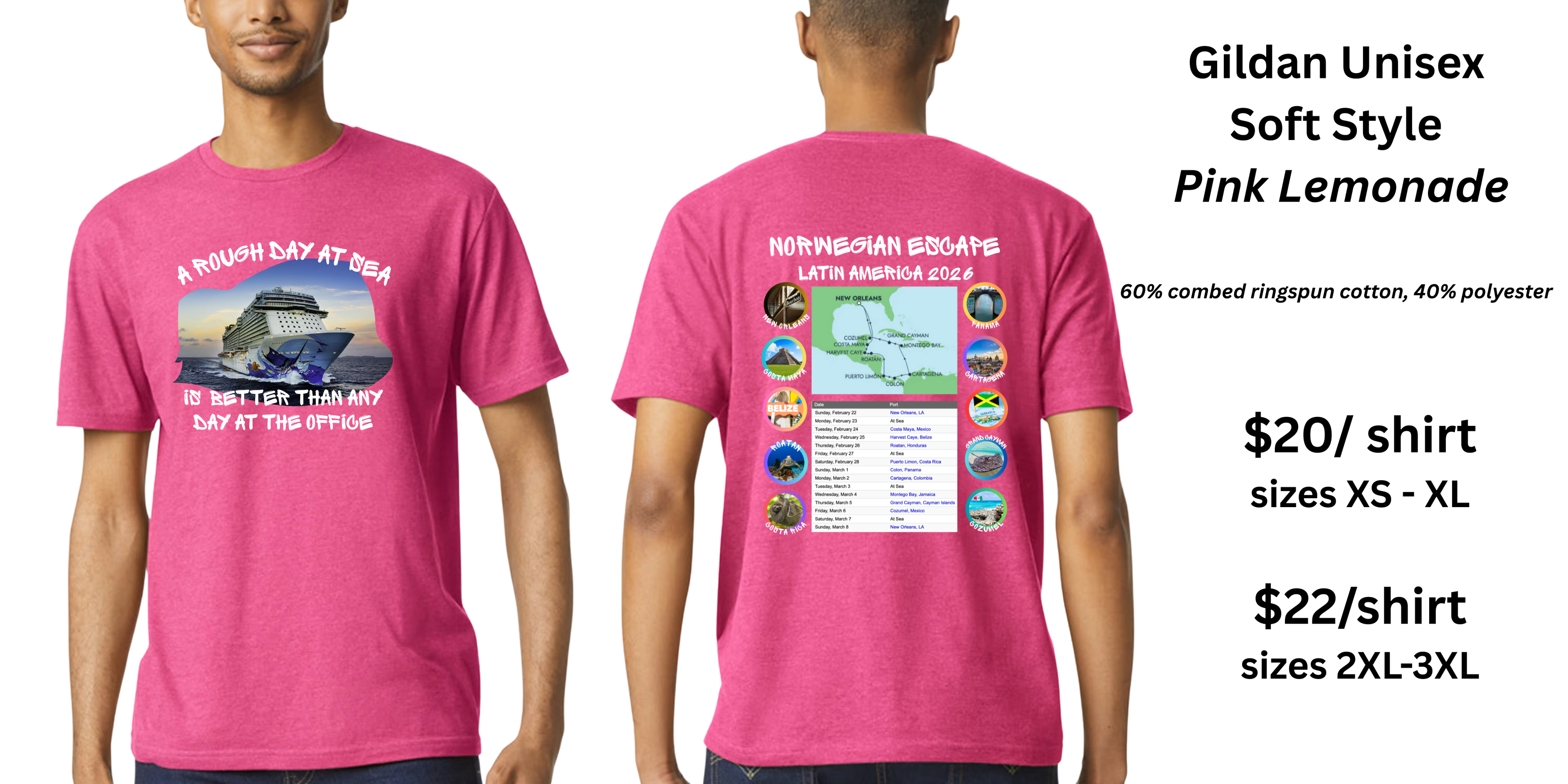 Nola Group Cruise Shirt - Feb. 22, 2026