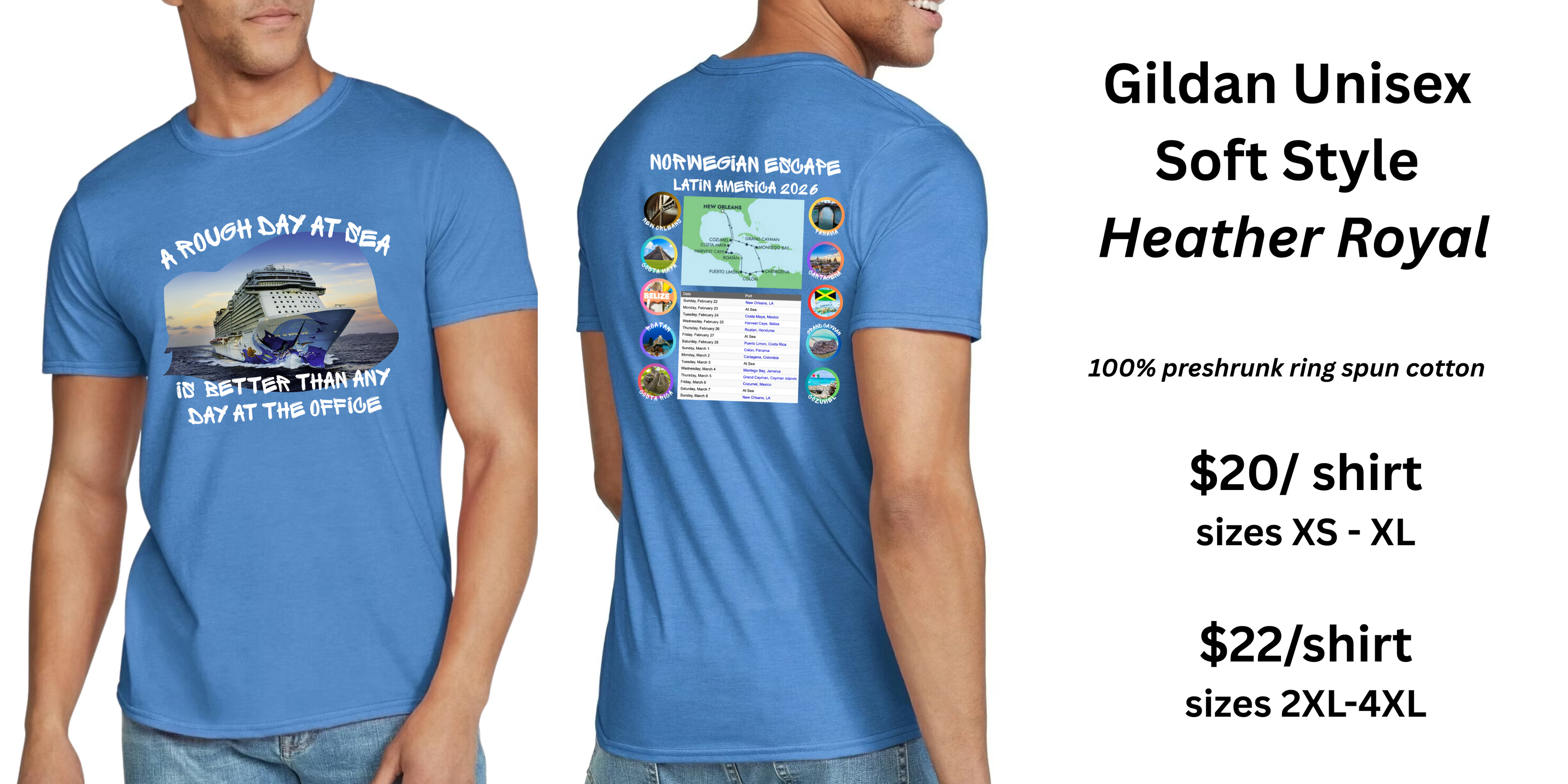 Nola Group Cruise Shirt - Feb. 22, 2026