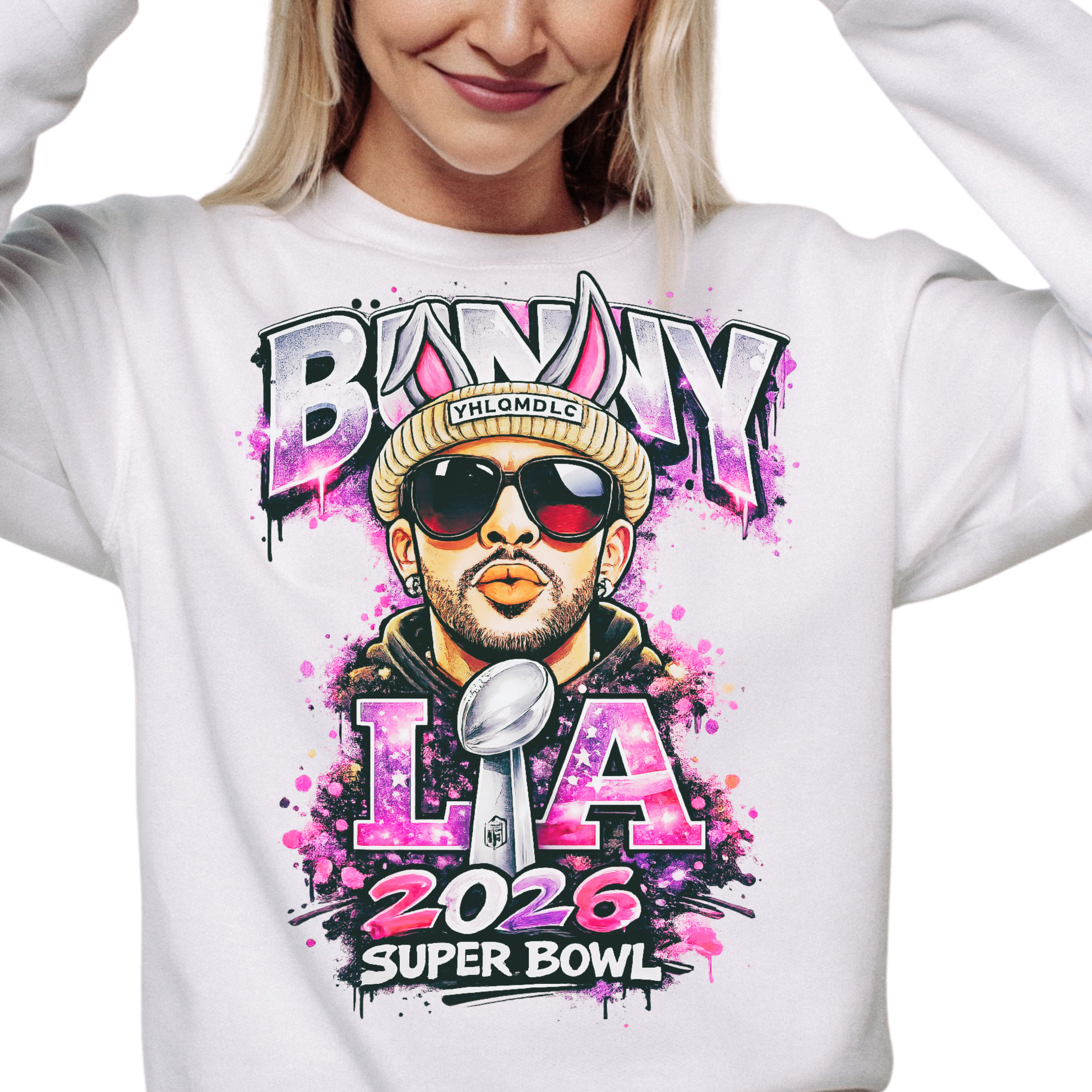 Bad Bunny Super Bowl 2026 Crewneck Sweatshirt